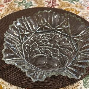 Crystal Glass Decorative Bowl